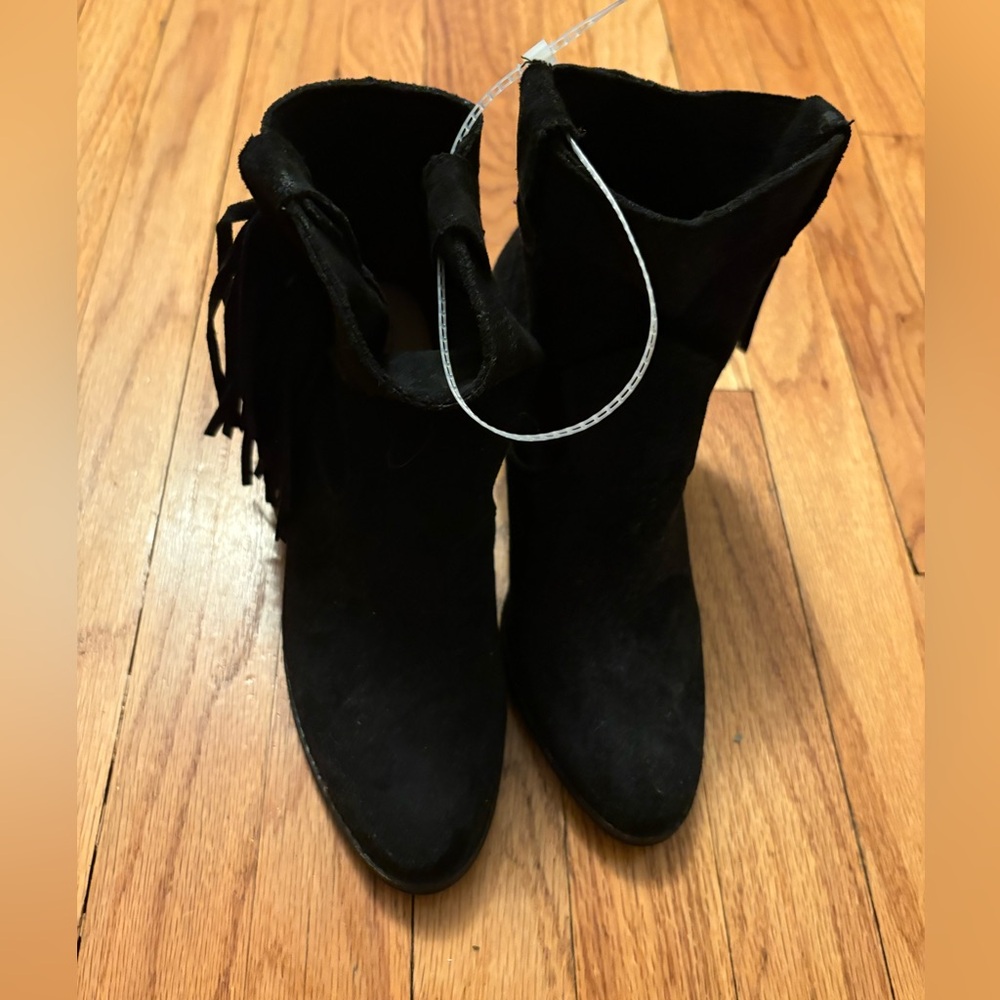 Black Suede Ankle Boots
